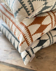 Bobbin Square Cushion - Slate Green