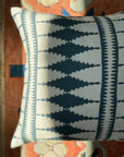 Bobbin Square Cushion - Slate Green