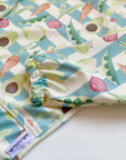Long Sleeved Bib - Vegetable Garden