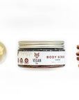 Coffee Body Scrub with Salt – Vegan & Moisturizing Exfoliator by Vegan Fox at www.brixbailey.com