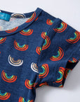 Boob Over the Rainbow Kids top