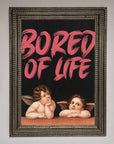 Bored of Life Framed Poster