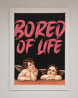 Bored of Life Framed Poster