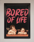 Bored of Life Framed Poster