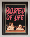 Bored of Life Framed Poster