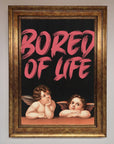 Bored of Life Framed Poster