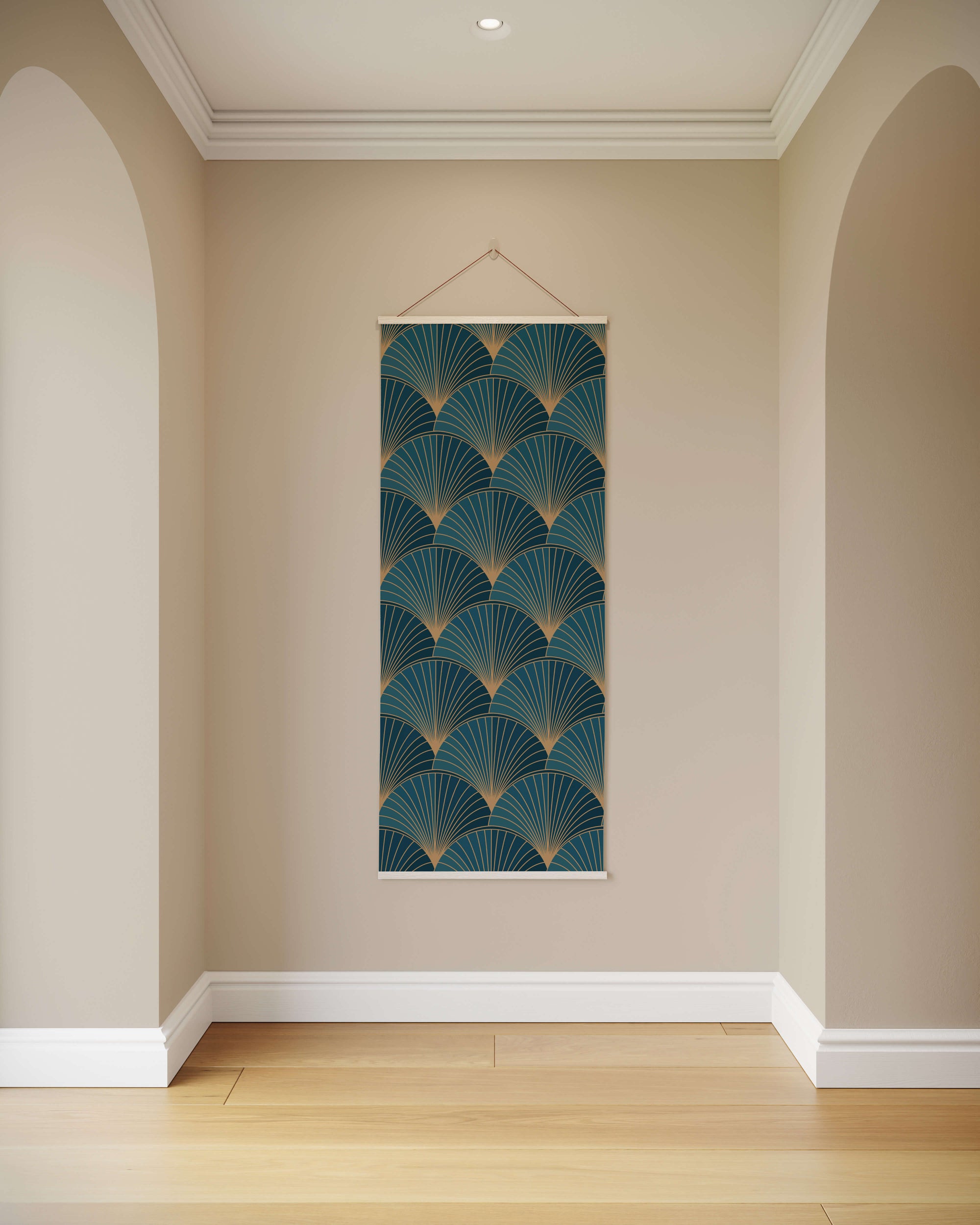 Art Deco Shell Tapestry