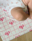 Travel Changing Mat - Pink Bows