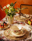 Camilla Cereal Bowl, Green Garland