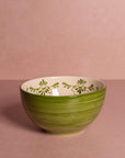 Cara Shell Cereal Bowl, Green Set of 4
