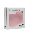 Silicone Baby Plate Bowl - Rose