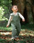 Sage Corduroy Dungarees