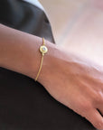 Luna Gemstone Bracelet Amethyst