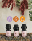 Breathe Calm Essential Oil Set - Stress Relief
