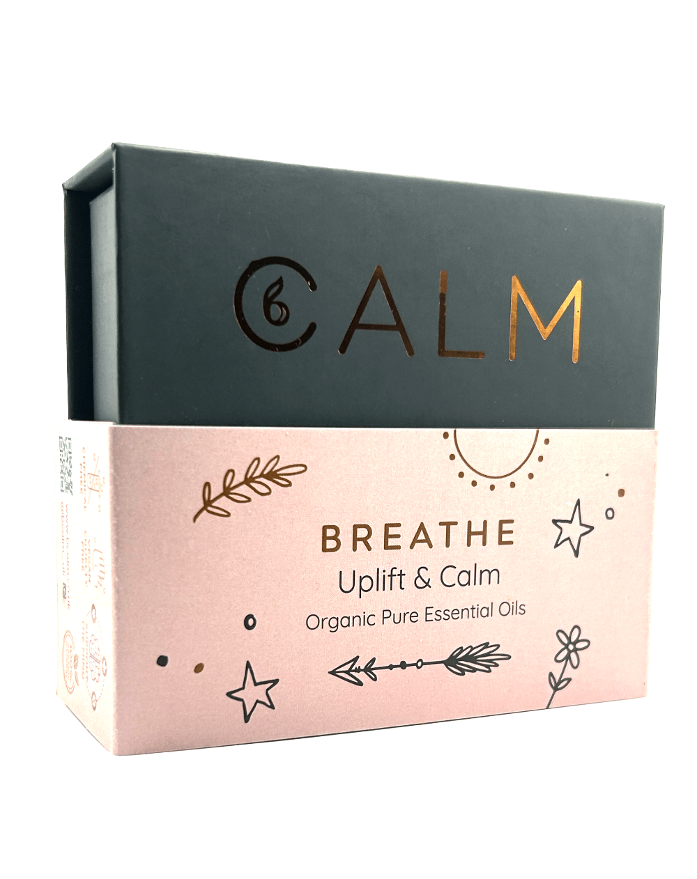 Aroma Diffuser with Breathe Calm Essential Oil Set