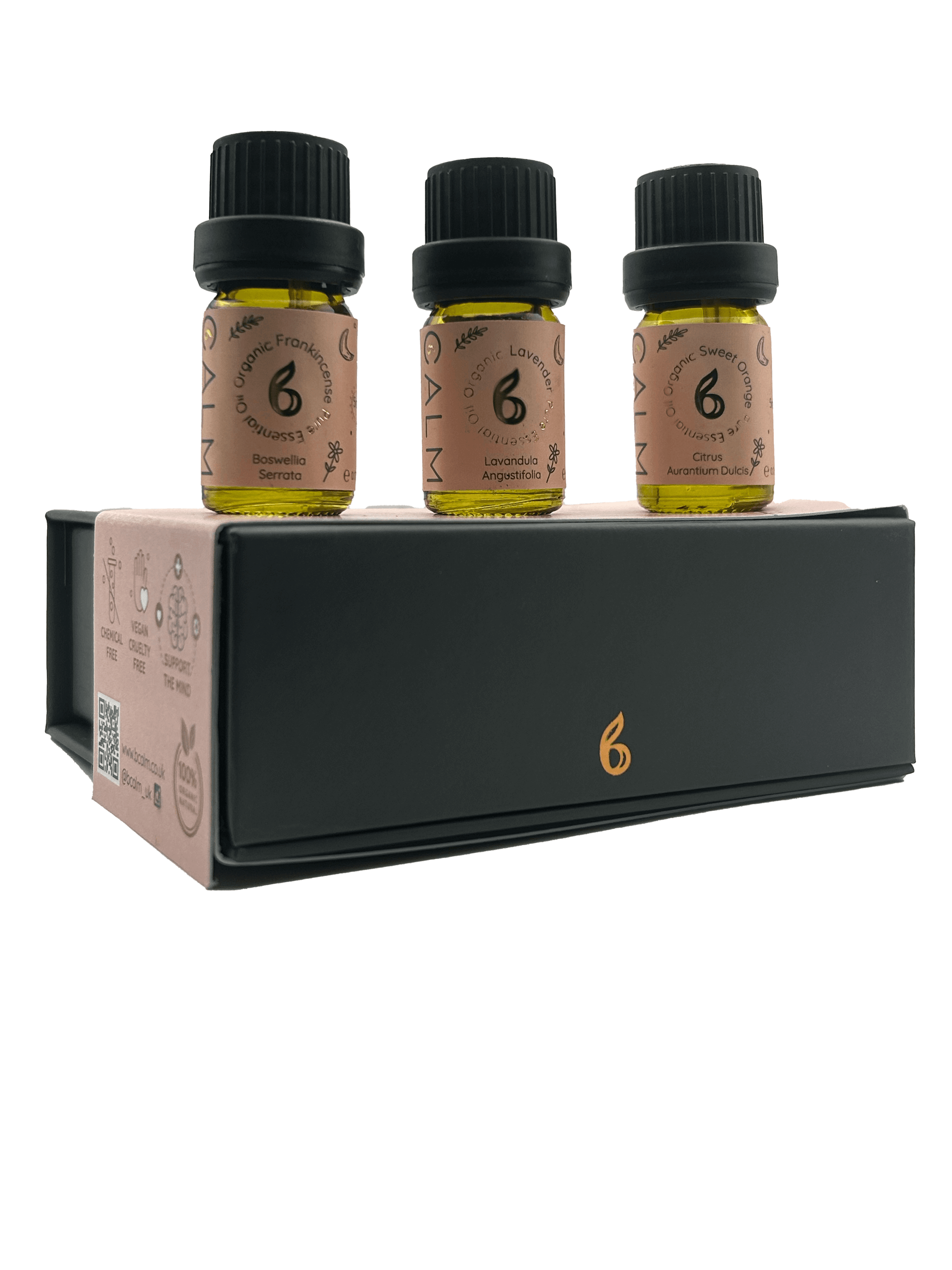 Aroma Diffuser with Breathe Calm Essential Oil Set