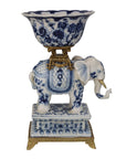 Bridgerton Decorative Elephant Porcelain Bowl