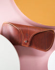 Luxury Leather Spectacle Case Eco Friendly Style