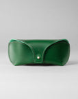 Moss Leather Glasses Case