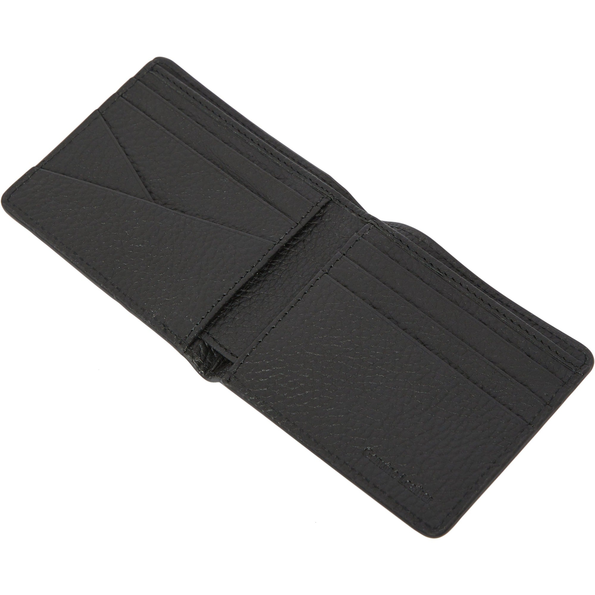 Men's Black Leather Wallet Brix and Bailey Brand