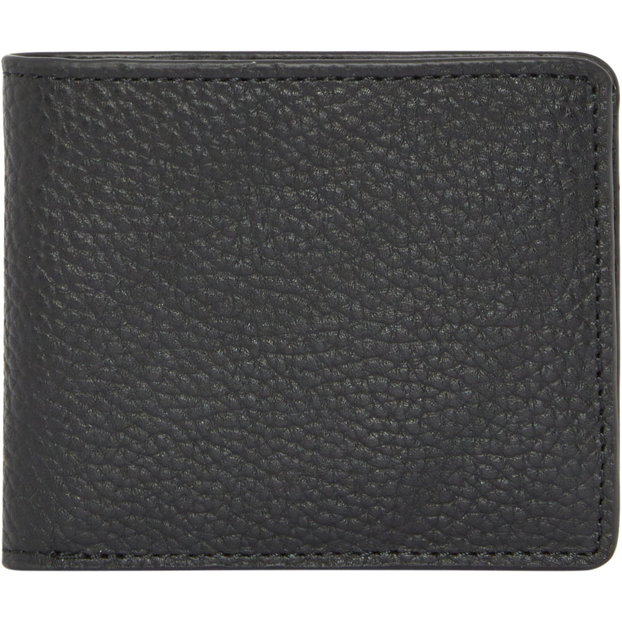 Men's Black Leather Wallet Brix and Bailey Brand
