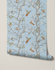 Bronte Bird and Branch Wallpaper