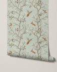Bronte Bird and Branch Wallpaper