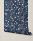 Bronte Bird and Branch Wallpaper