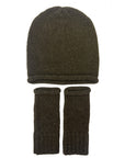 Army Green Essential Knit Alpaca Beanie