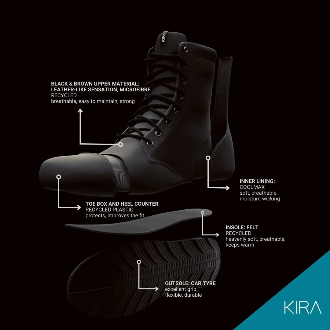 Brown Eco Friendly Kira 2.0 Boots