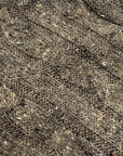 Mocha Cable Knit Alpaca Throw