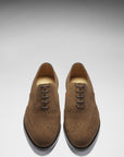 Brown Suede Brogues, Welted Leather Sole