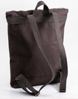 Waterproof Brown Backpack with Statement Bow