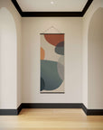 Soft Abstract Shapes Tapestry