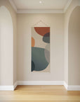 Soft Abstract Shapes Tapestry