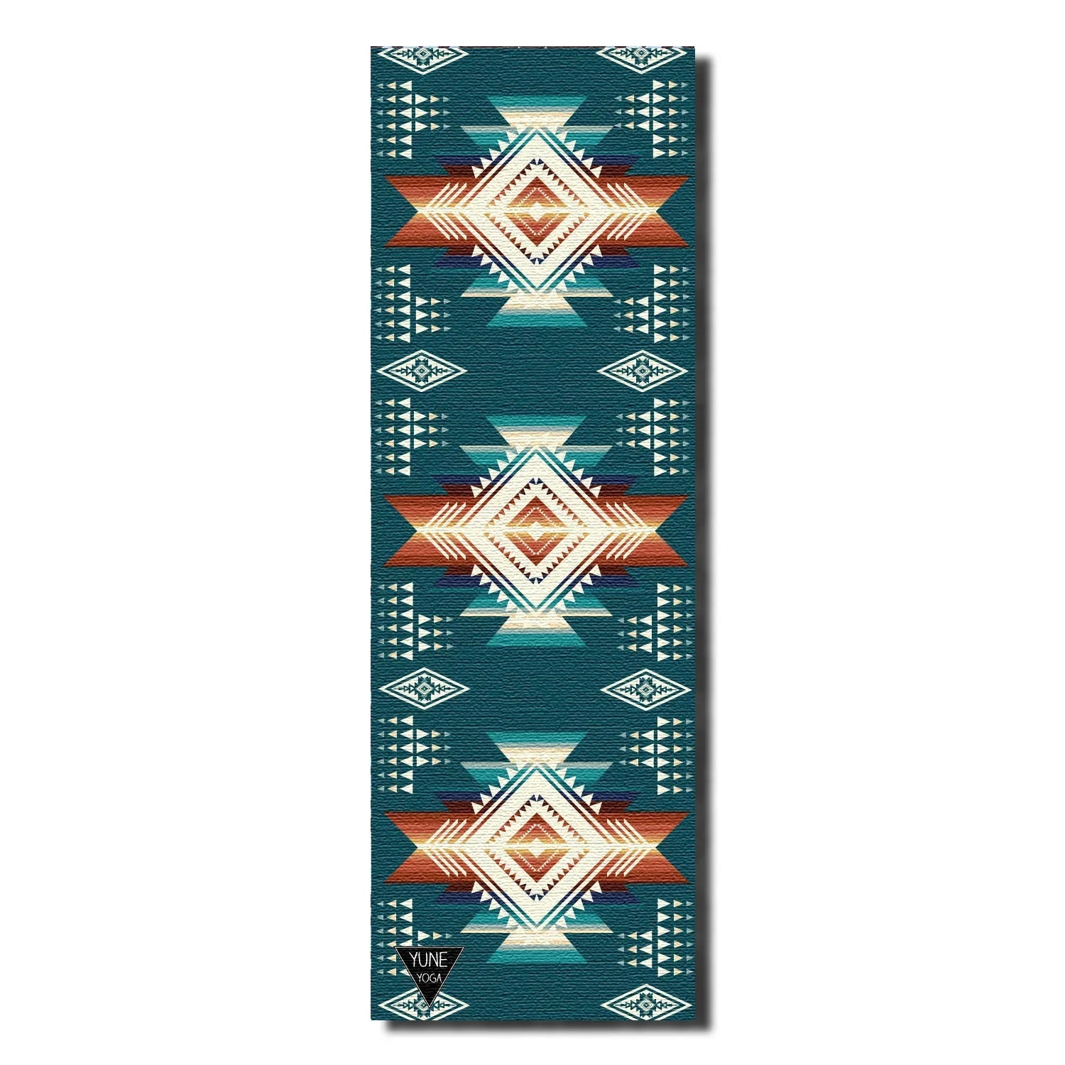 Buffalo Hills Moss Yoga Mat – 6 mm Extra Thick, Double-Sided Non-Slip, Eco-Friendly PER with Moss Green Nature Design | Yune Yoga-1