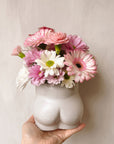 Handcrafted Bum Shaped Vase