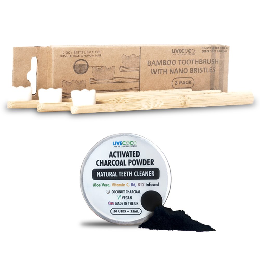 Teeth Cleaning Powder (Vitamins &amp; Aloe Vera Infused)