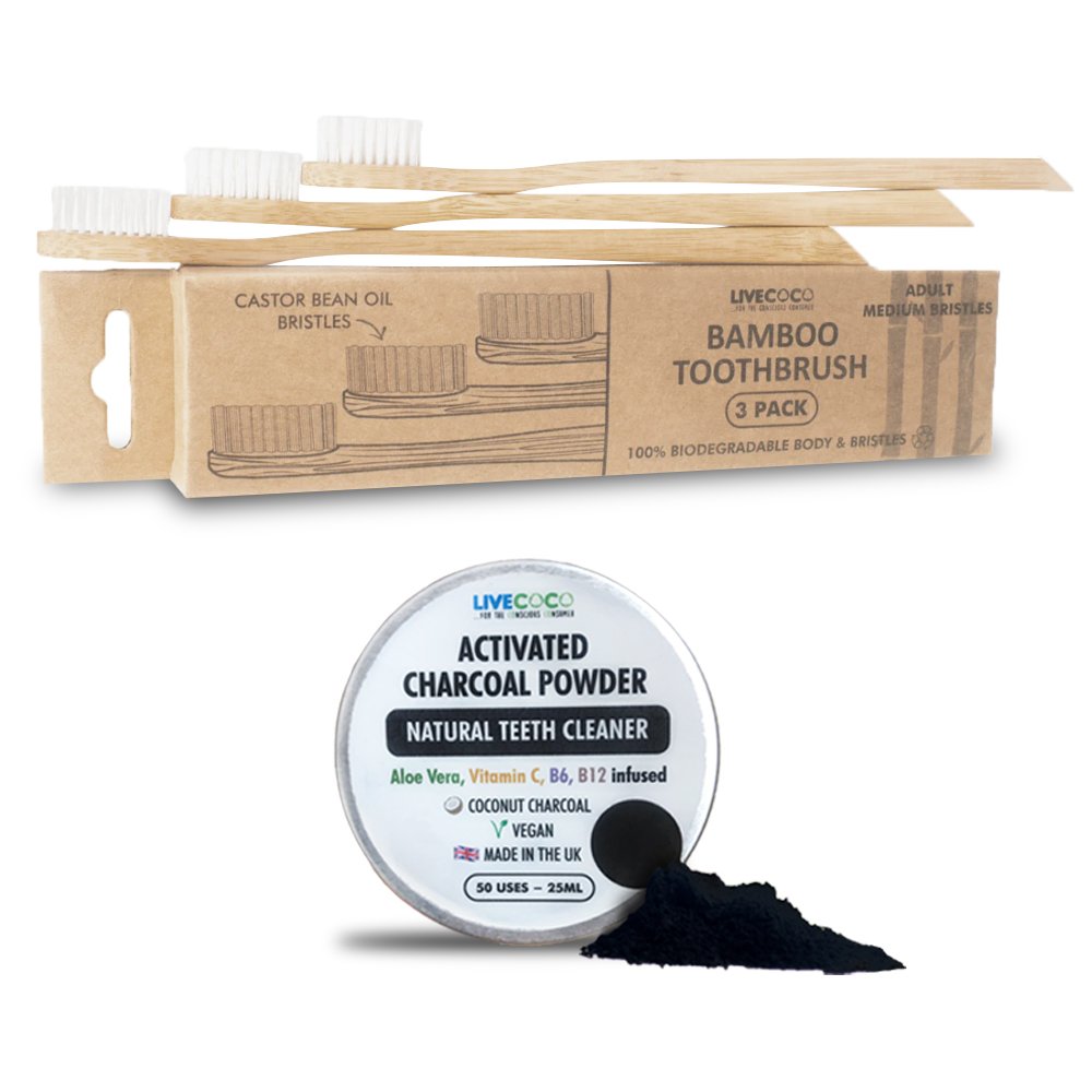 Teeth Cleaning Powder (Vitamins &amp; Aloe Vera Infused)