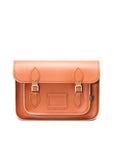 Handmade Leather Satchel - Burnt Orange