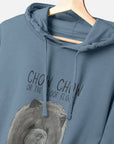 Blue Chow Chow Men's Hoodie – Featuring The Aloof Floof Design!