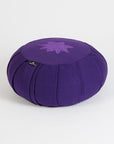 Yoga Studio GOTS Organic Cotton Round Lotus Zafu Buckwheat Cushion