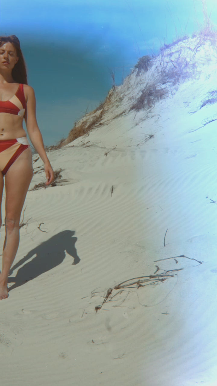 Sunrise Swimsuit in Recycled Ocean Plastic