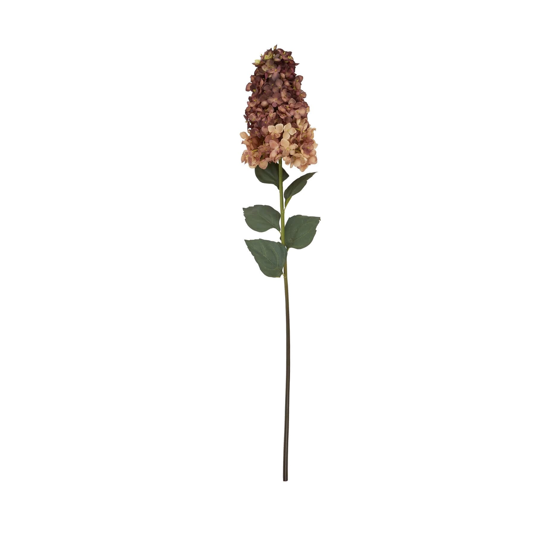 Burgundy Spear Hydrangea Faux Flower Arrangement