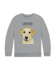 Crumb Catcher in Chief – The Yellow Labrador Kids' Sweatshirt