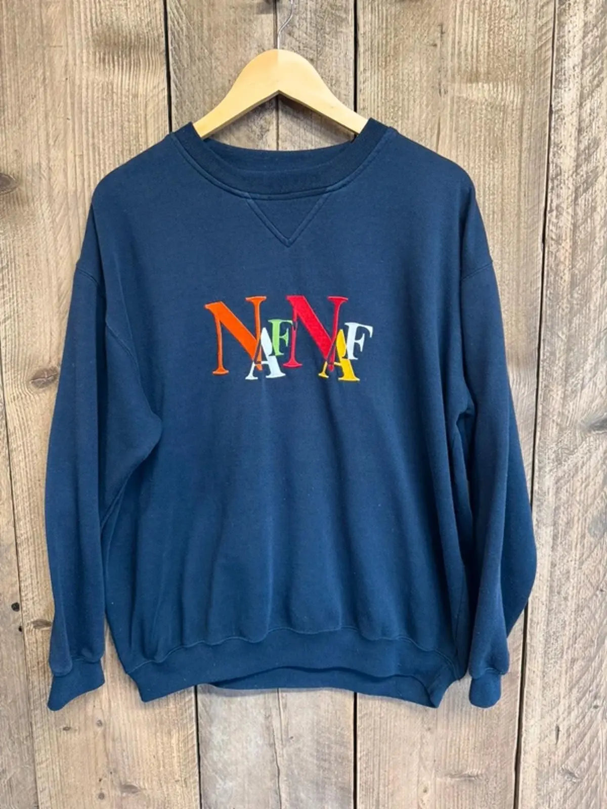 Vinatge Naf Naf 1990s Jumper Top Sweatshirt Men’s Large , Women’s 12/14 
