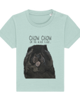 Adorable Black Chow Chow Baby T-Shirt – Cute Dog-Themed Baby Tee | Perfect Gift for Dog Lovers