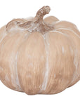 Handcrafted Wooden Pumpkin Trio for Autumn Decor