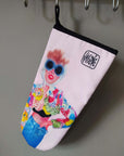 Chic in Moschino Oven Glove – Handmade & Artistically Inspired by Katrin Valgemäe at brixbailey.com