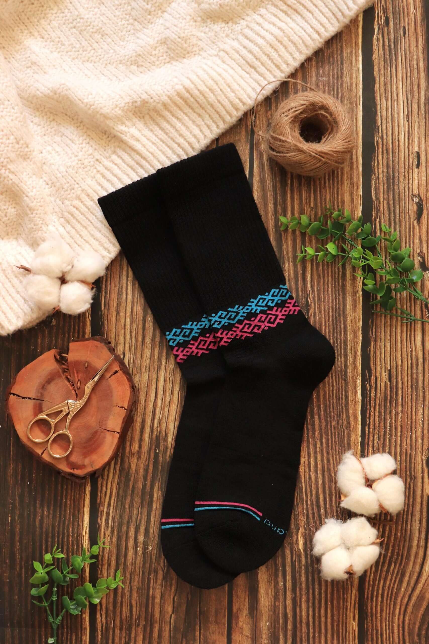 Athletic Cushioned Merino Wool Socks Unisex